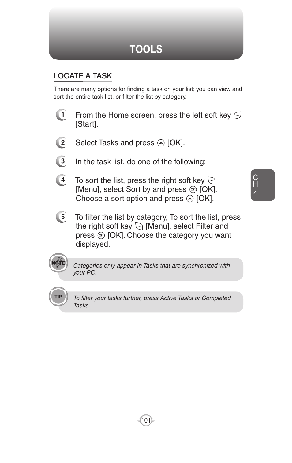 Tools | UTStarcom PN-820 User Manual | Page 103 / 282