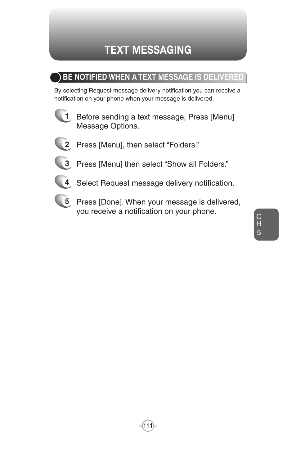 Text messaging | UTStarcom PN-820 User Manual | Page 113 / 282