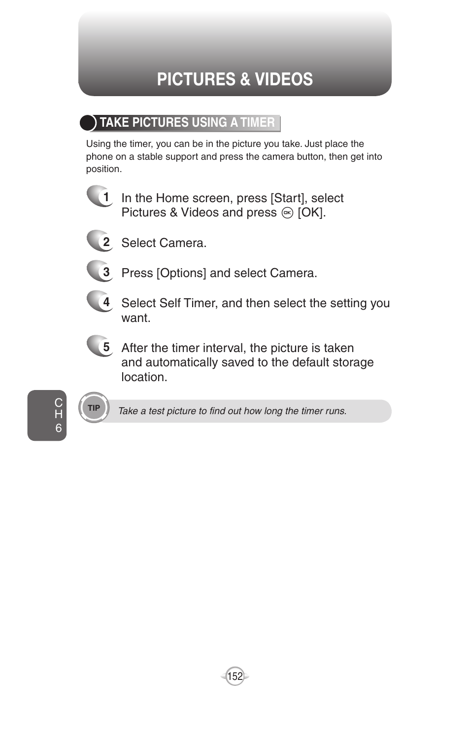 Pictures & videos | UTStarcom PN-820 User Manual | Page 154 / 282