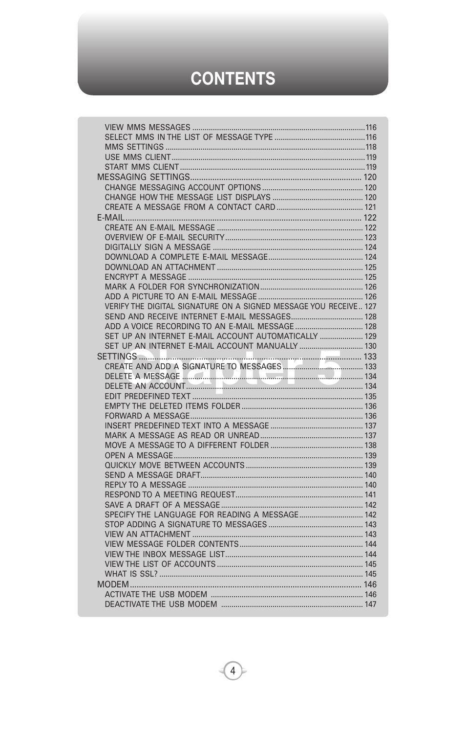 UTStarcom PN-820 User Manual | Page 6 / 282
