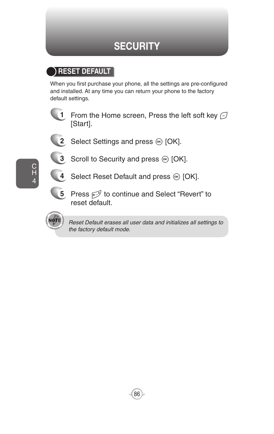 Sounds, Security | UTStarcom PN-820 User Manual | Page 88 / 282