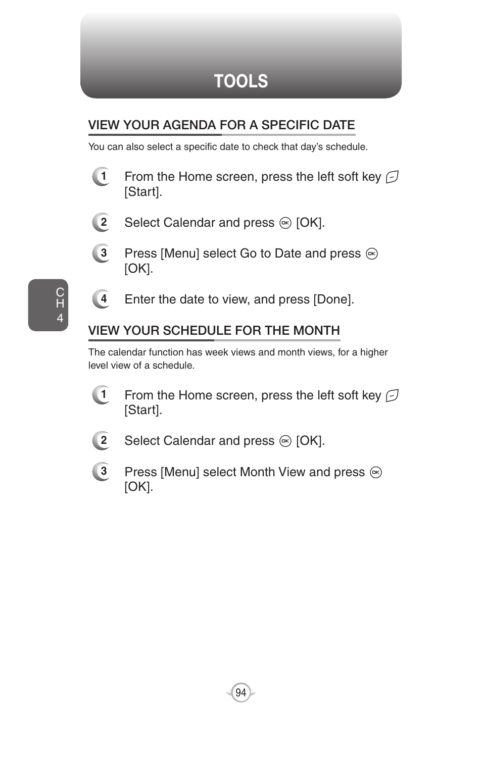 Tools | UTStarcom PN-820 User Manual | Page 96 / 282
