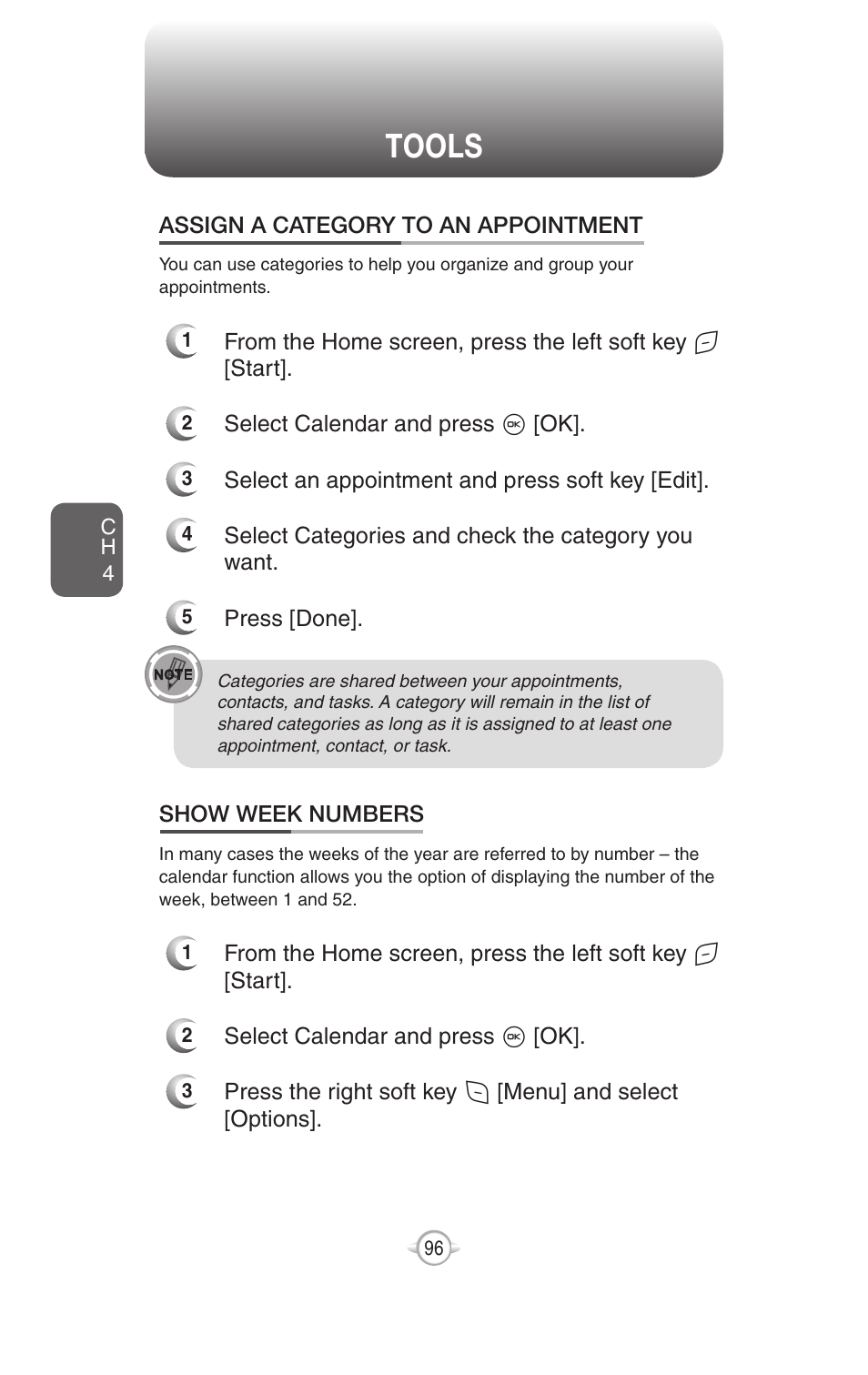 Tools | UTStarcom PN-820 User Manual | Page 98 / 282