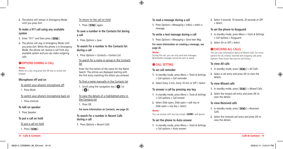 UTStarcom Shuttle CDM8964VM User Manual | Page 11 / 39