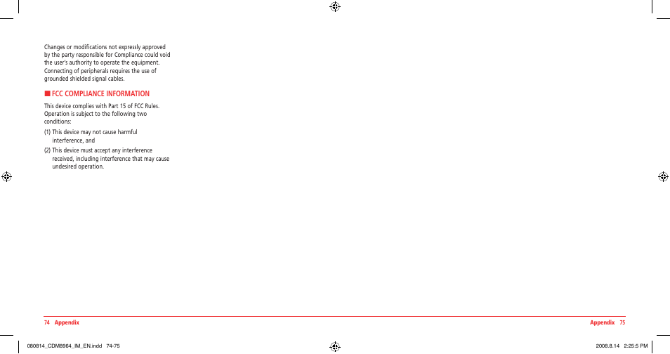 UTStarcom Shuttle CDM8964VM User Manual | Page 39 / 39