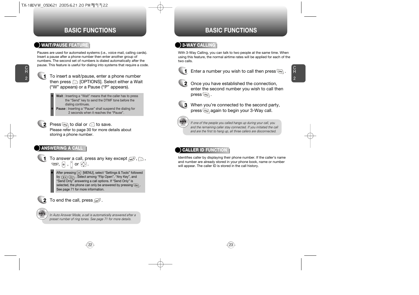 Basic functions | UTStarcom CDM 1080 User Manual | Page 13 / 63