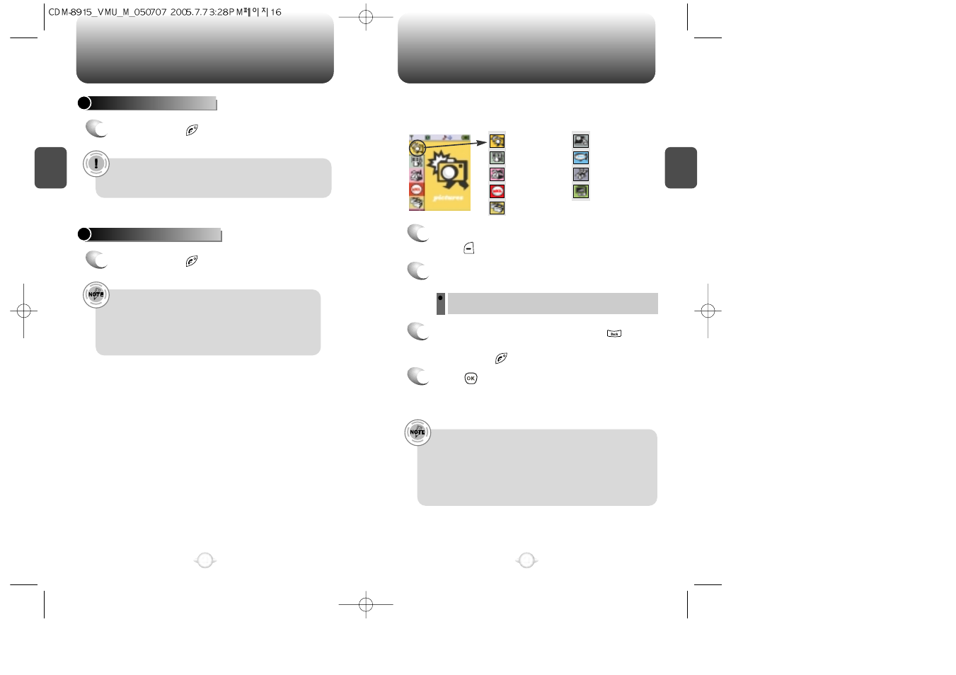 Accessing the menu, Turning the phone on / off | UTStarcom VM8915 User Manual | Page 10 / 66