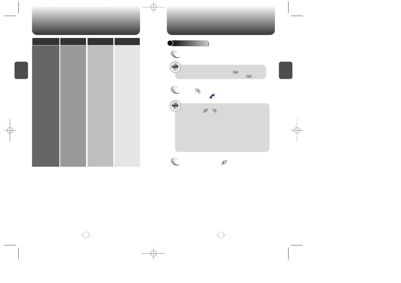 Menu summary, Basic functions | UTStarcom VM8915 User Manual | Page 12 / 66