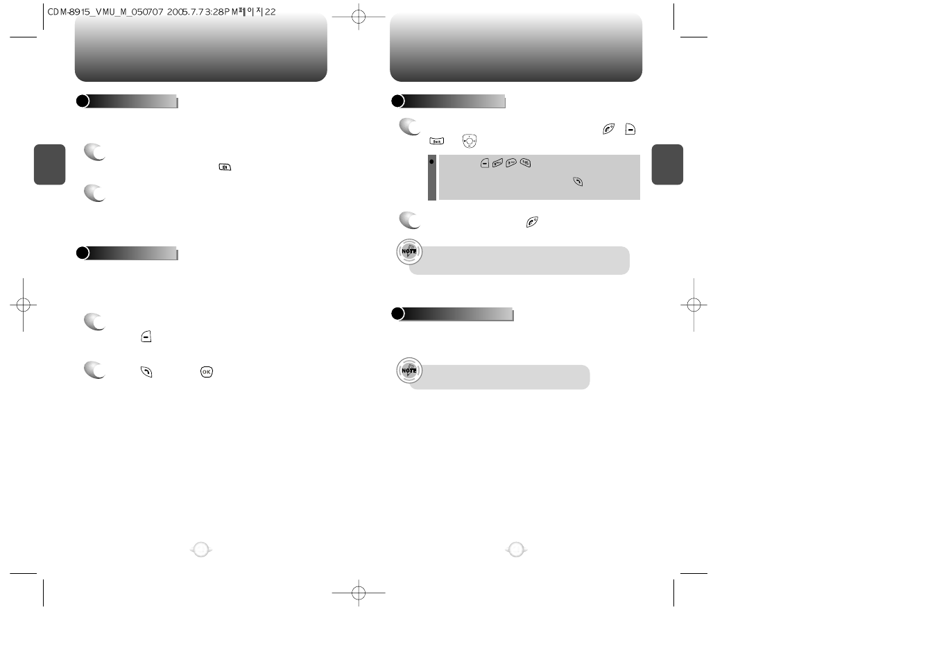 Basic functions | UTStarcom VM8915 User Manual | Page 13 / 66