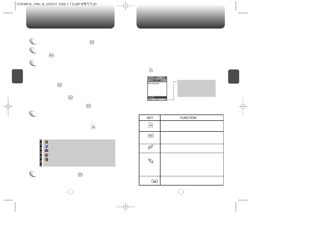 UTStarcom VM8915 User Manual | Page 17 / 66