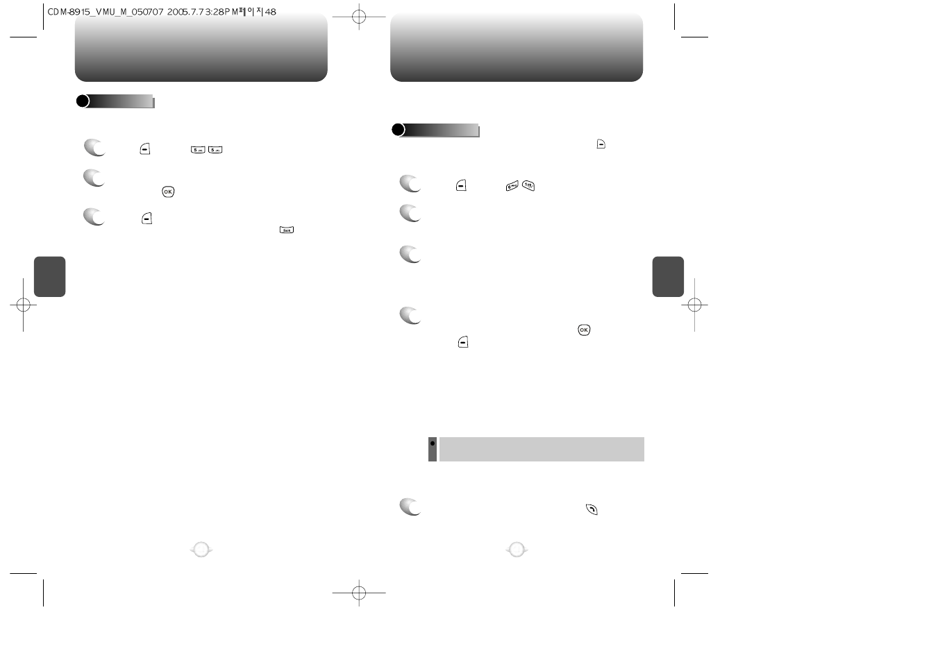 My stuff, Contacts | UTStarcom VM8915 User Manual | Page 26 / 66