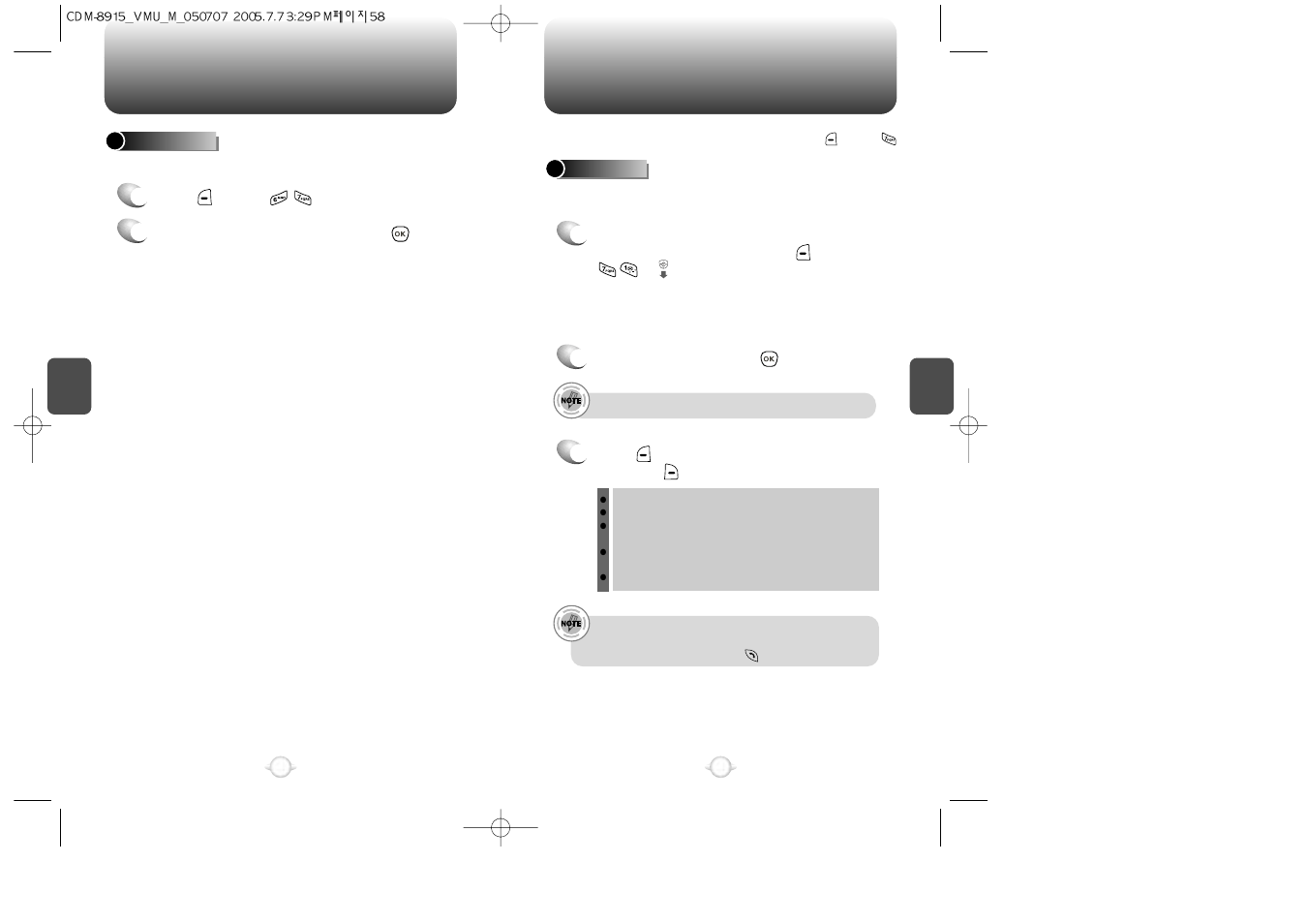 Contacts recent calls | UTStarcom VM8915 User Manual | Page 31 / 66