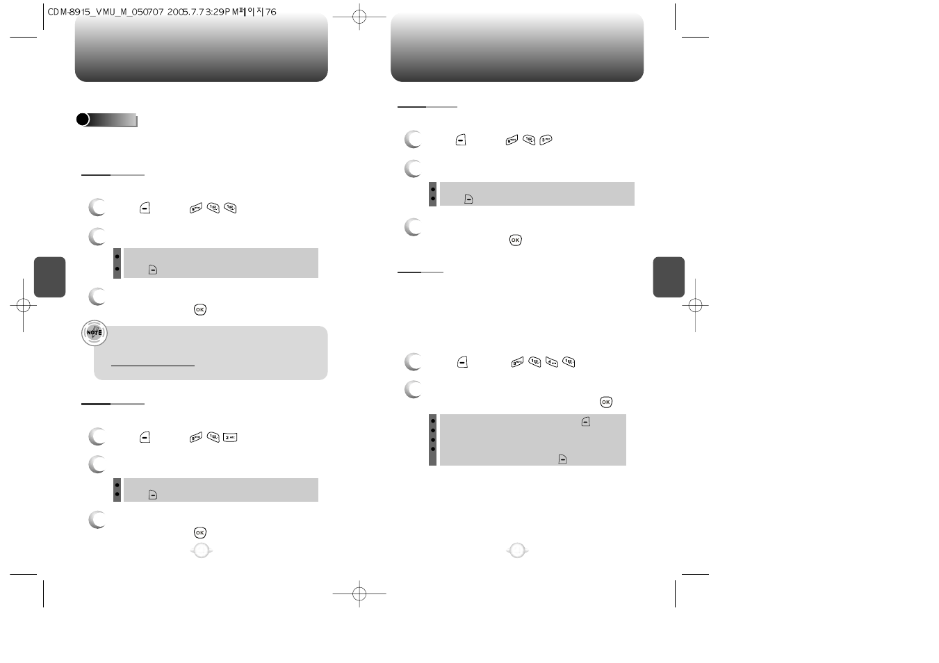 Settings | UTStarcom VM8915 User Manual | Page 40 / 66