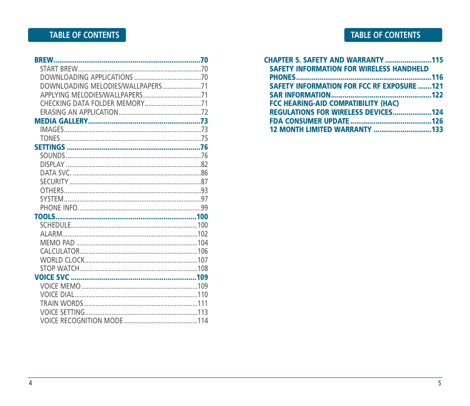 UTStarcom CDM-8625 User Manual | Page 4 / 69