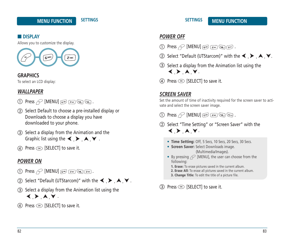 UTStarcom CDM-8625 User Manual | Page 43 / 69
