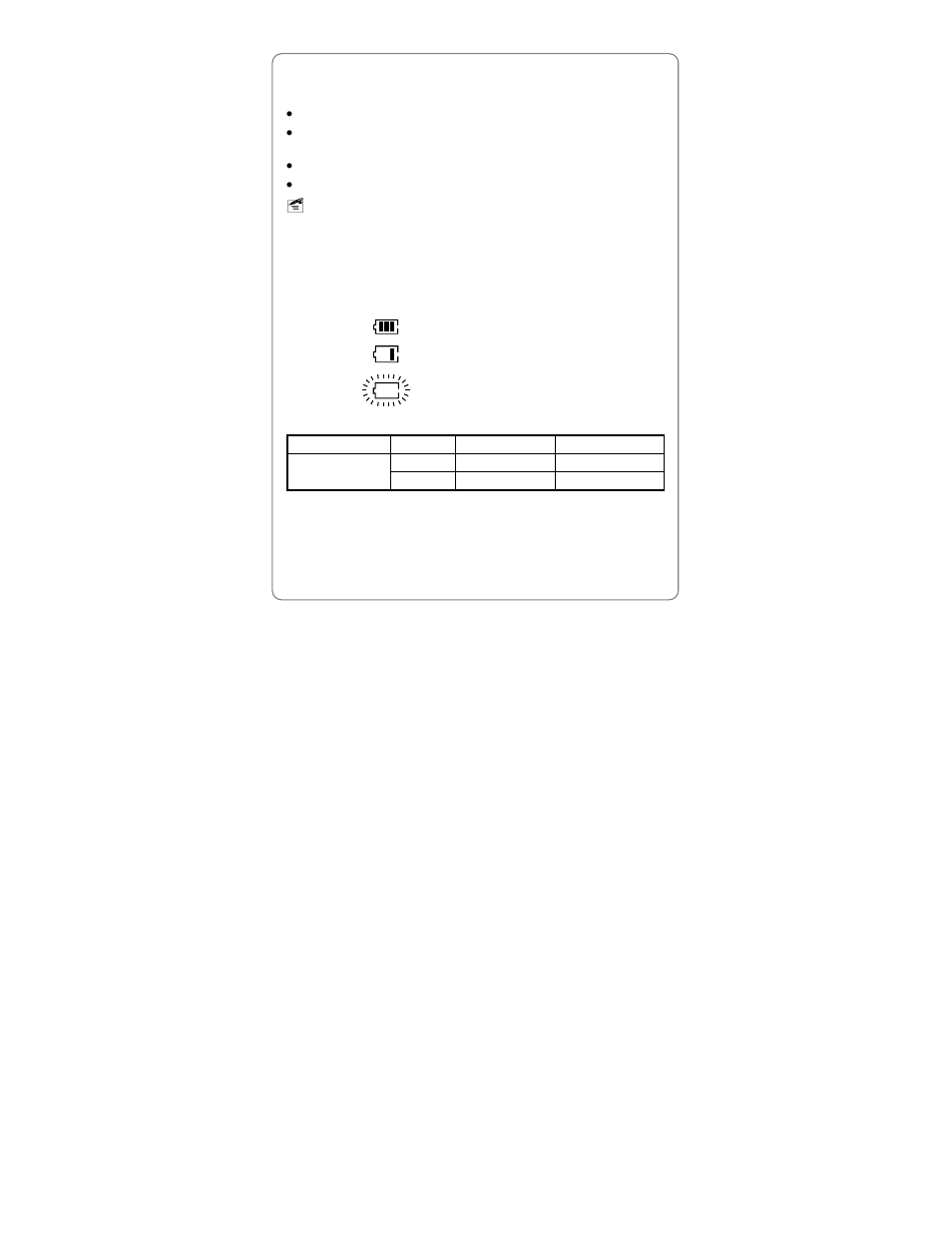 2 charging the battery, 3 battery level indicator, 4 power management | UTStarcom Handset User Manual | Page 19 / 87
