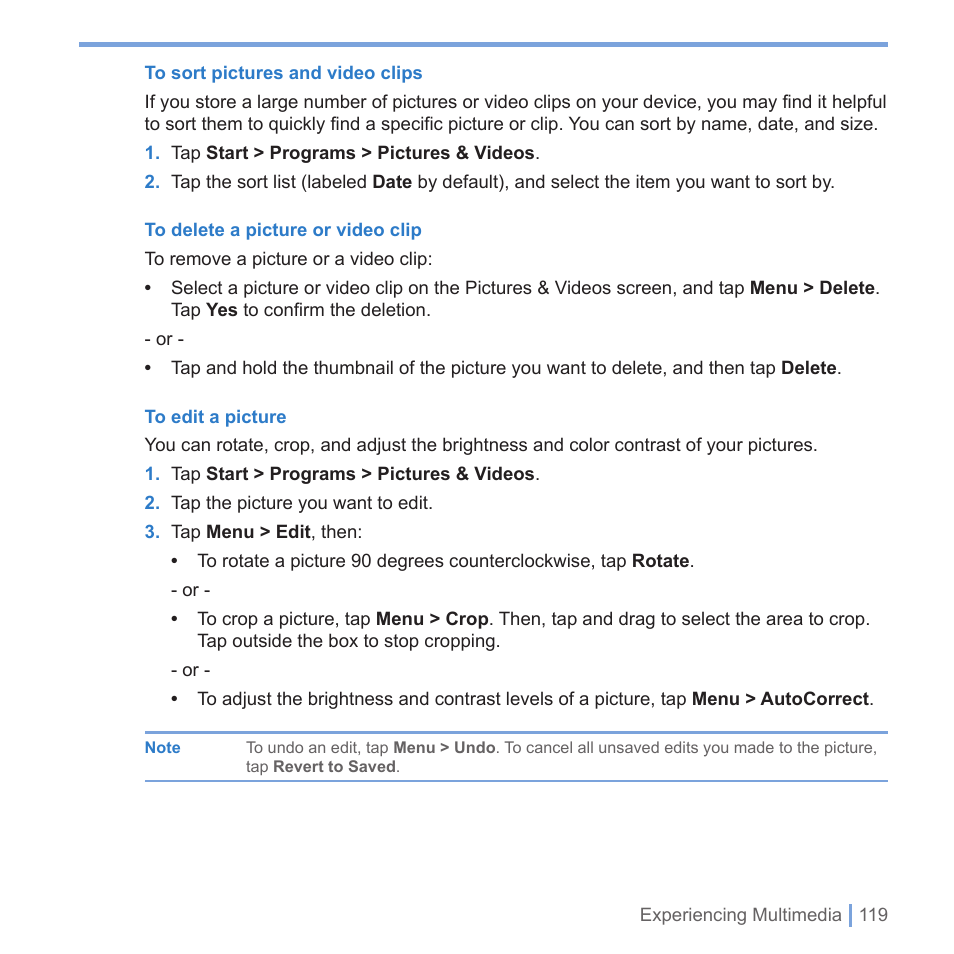 UTStarcom PPC-6700 User Manual | Page 120 / 149