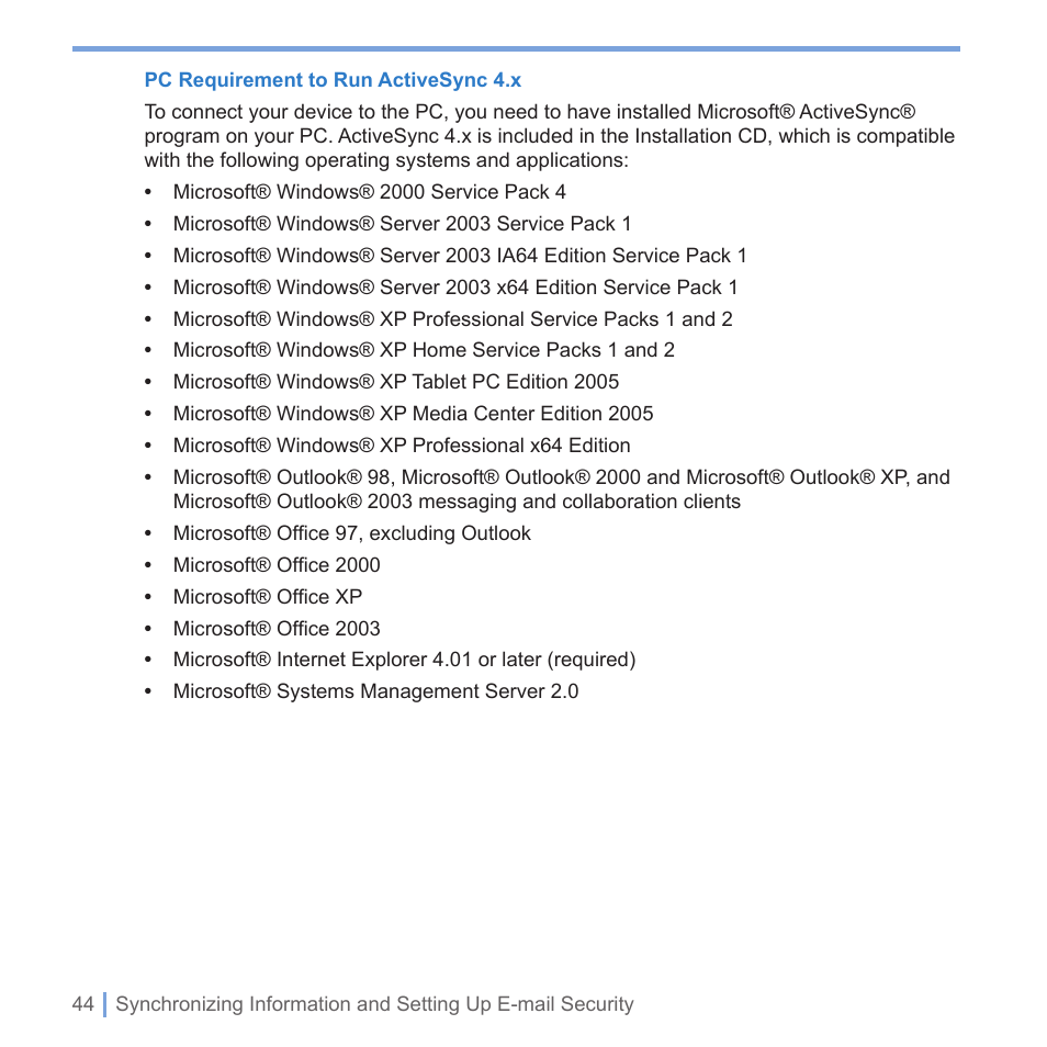 UTStarcom PPC-6700 User Manual | Page 45 / 149