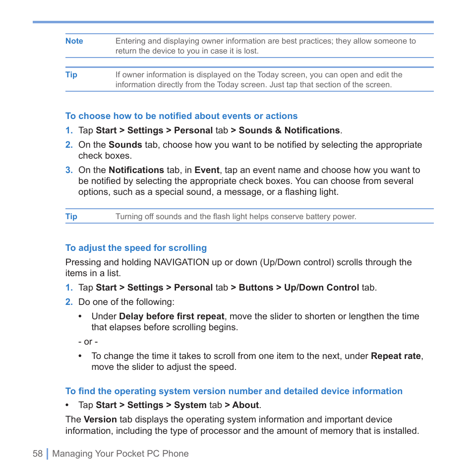 4 starting up | UTStarcom PPC-6700 User Manual | Page 59 / 149