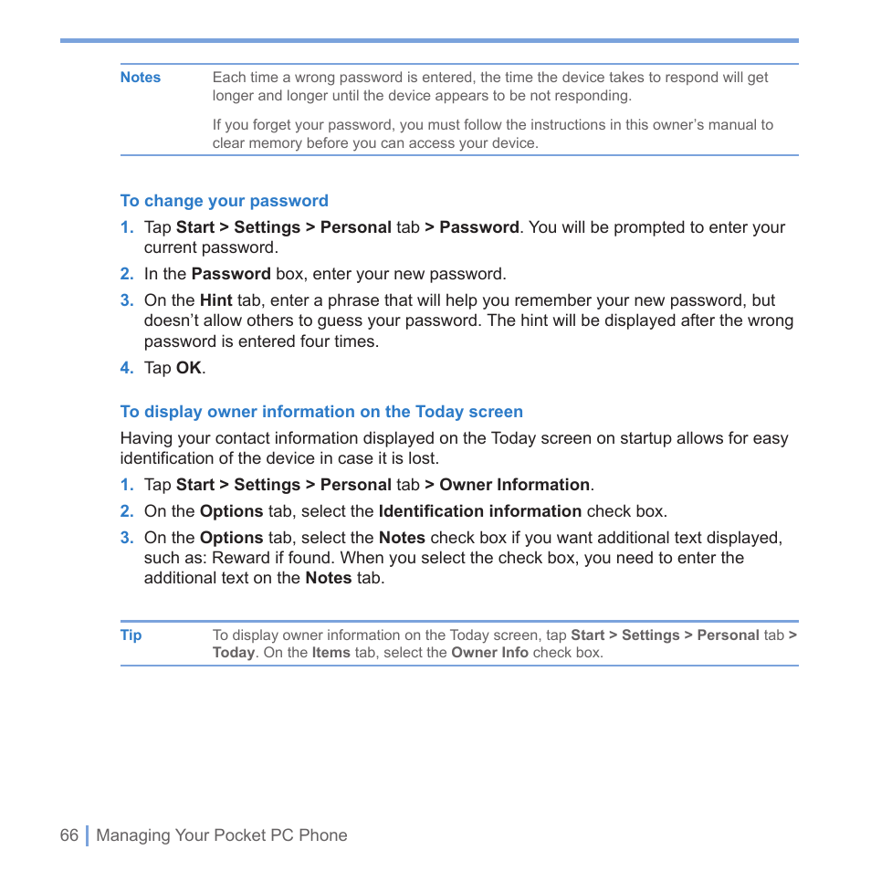 UTStarcom PPC-6700 User Manual | Page 67 / 149