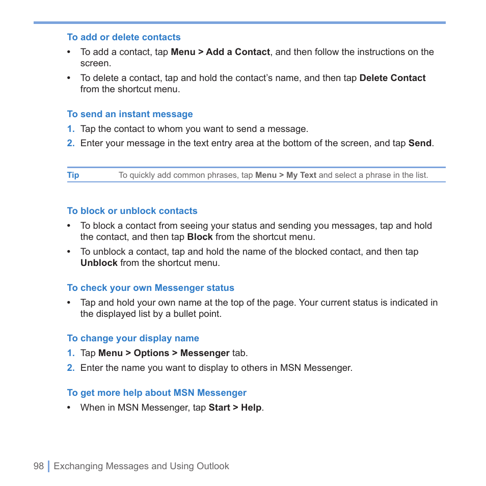 UTStarcom PPC-6700 User Manual | Page 99 / 149