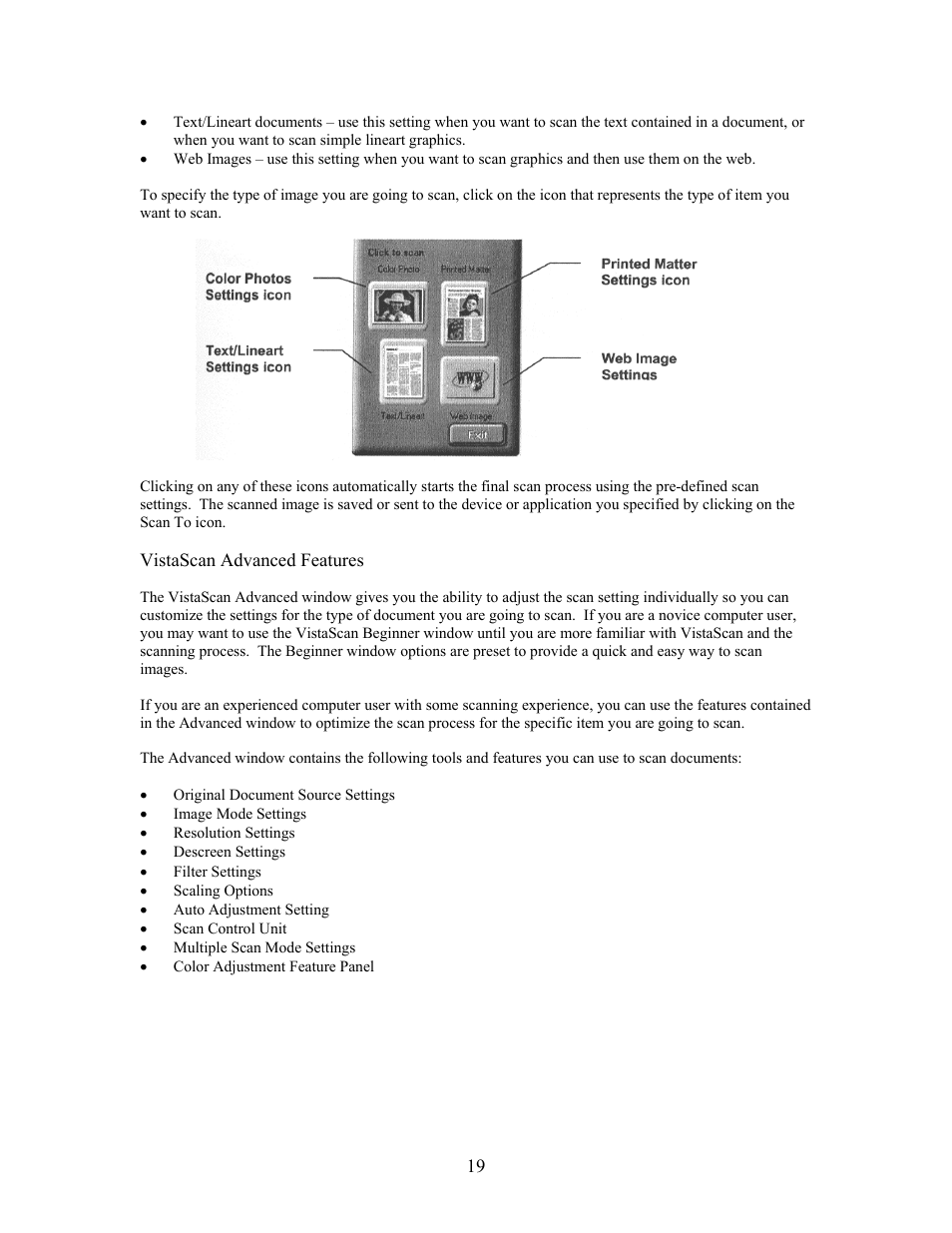 UMAX Technologies Astra 3400 User Manual | Page 19 / 57