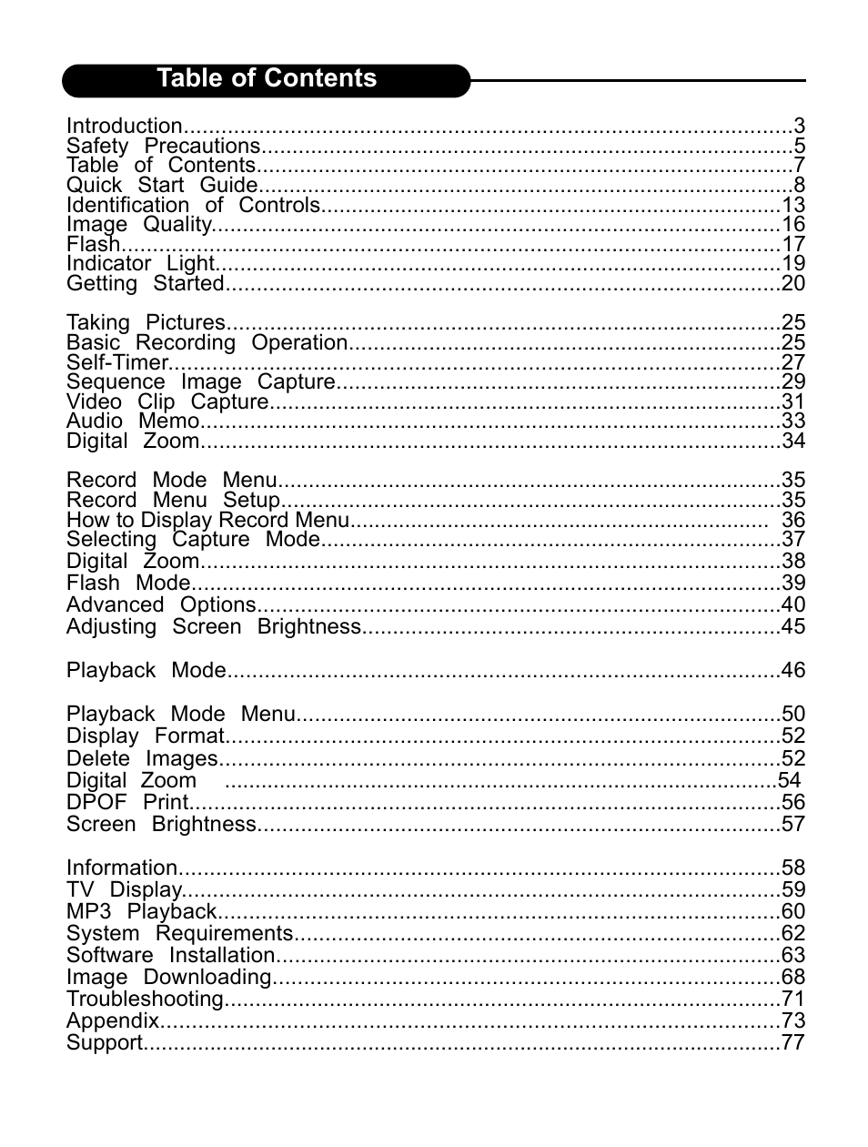 UMAX Technologies UMAX AstraPix 540 User Manual | Page 6 / 76