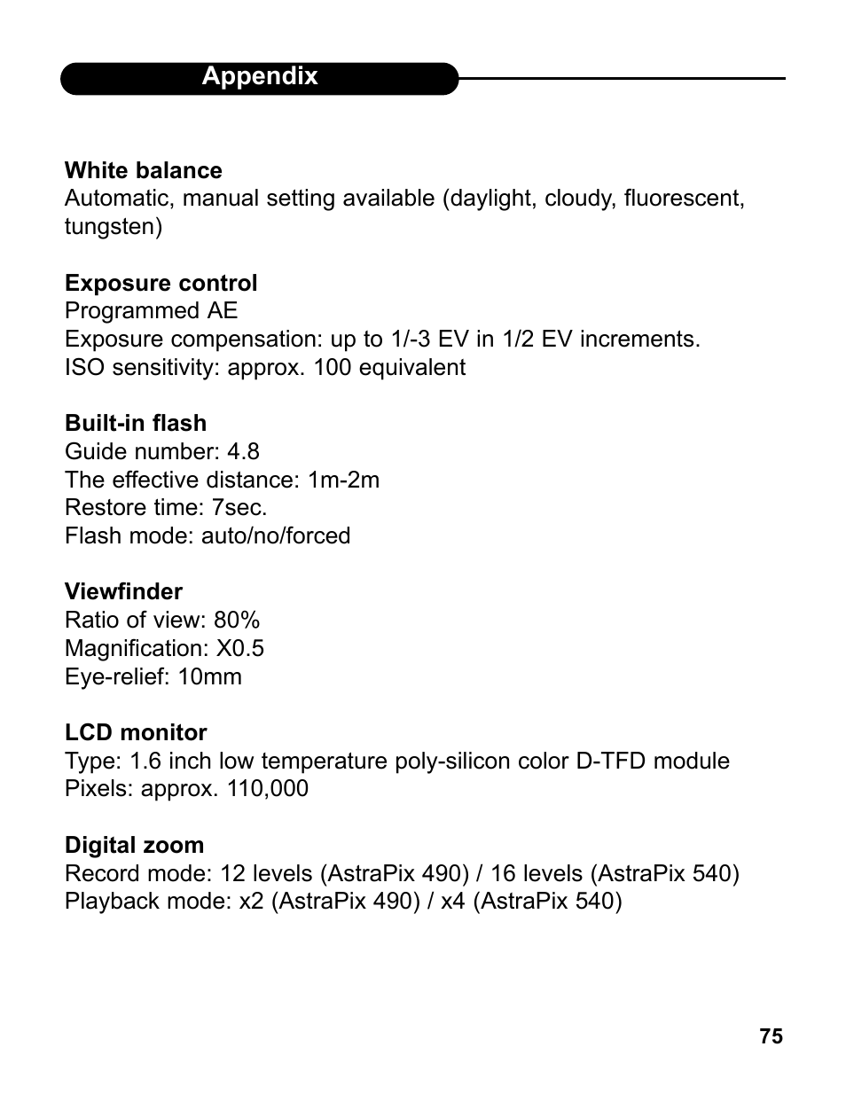 UMAX Technologies UMAX AstraPix 540 User Manual | Page 74 / 76