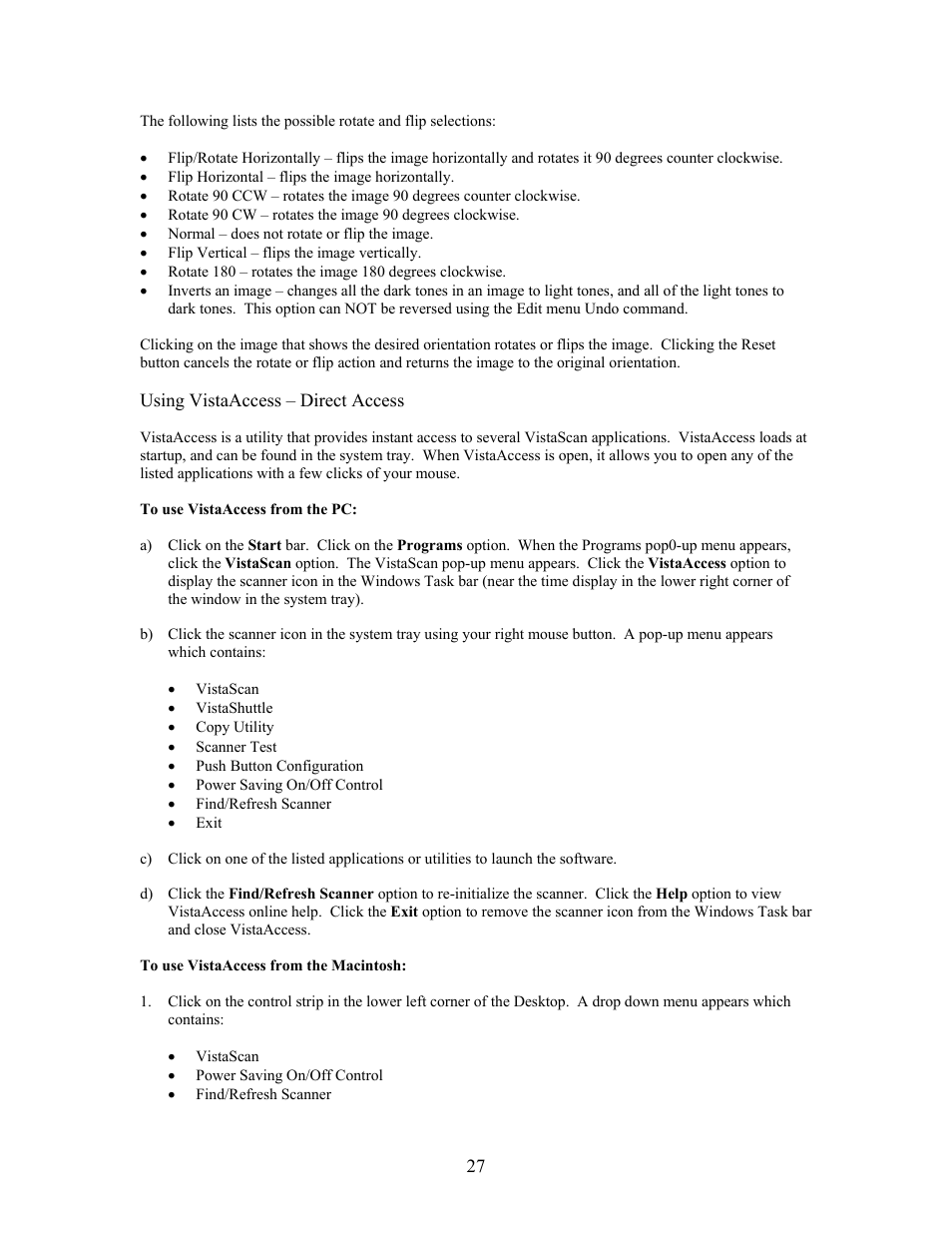 UMAX Technologies Astra 4000 User Manual | Page 27 / 47