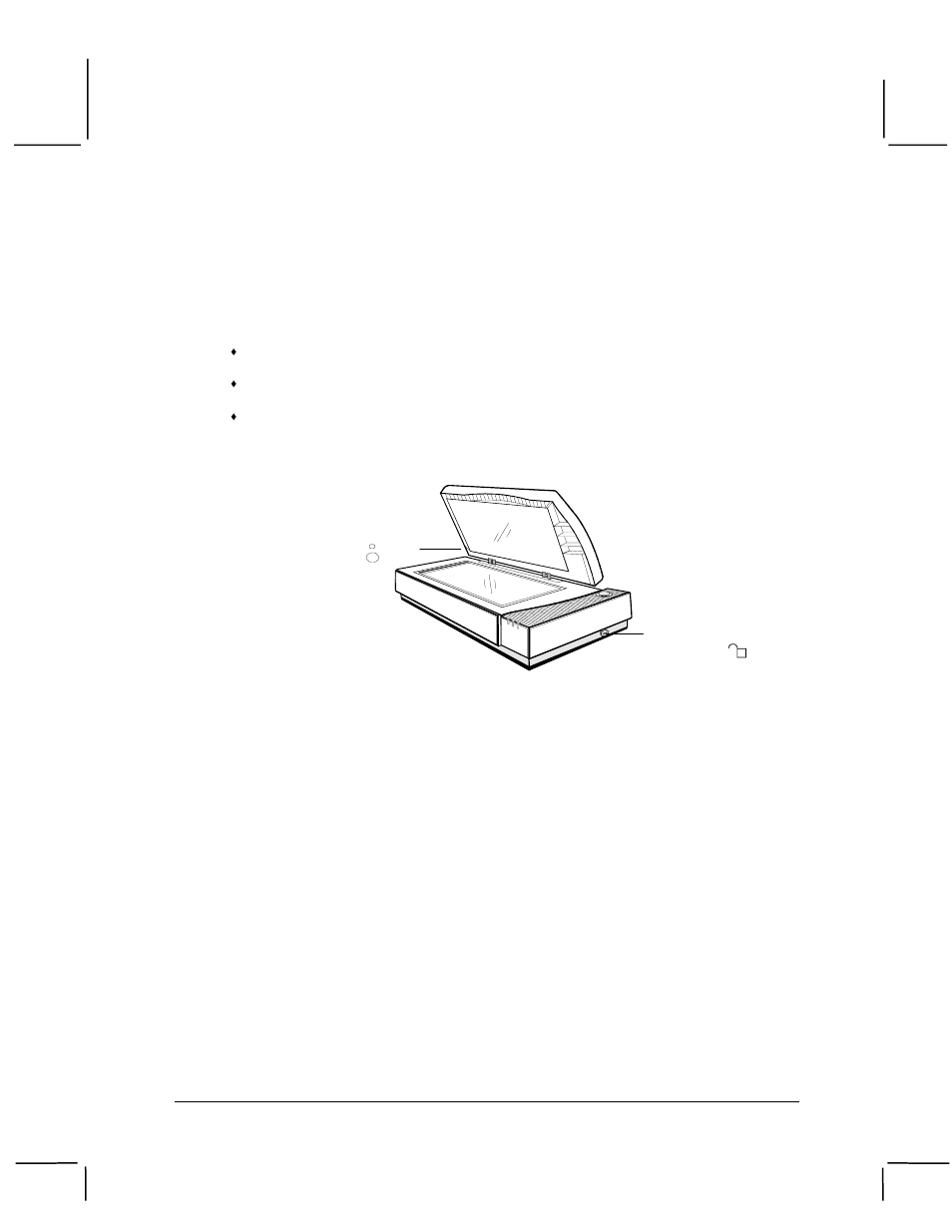 Preparing the scanner, Unlock the optical assembly of the scanner, Testing the scanner | UMAX Technologies Mirage II User Manual | Page 10 / 38