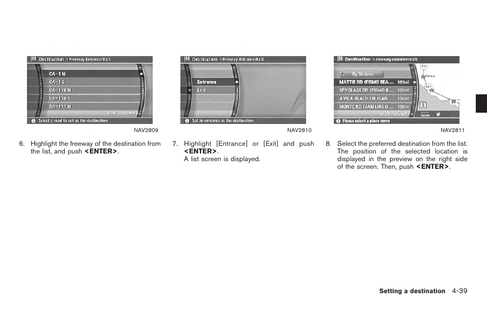 NISSAN 2011 Titan - Navigation System Owner's Manual User Manual | Page 107 / 251