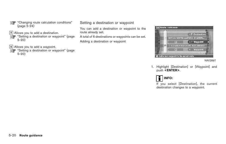 NISSAN 2011 Titan - Navigation System Owner's Manual User Manual | Page 138 / 251