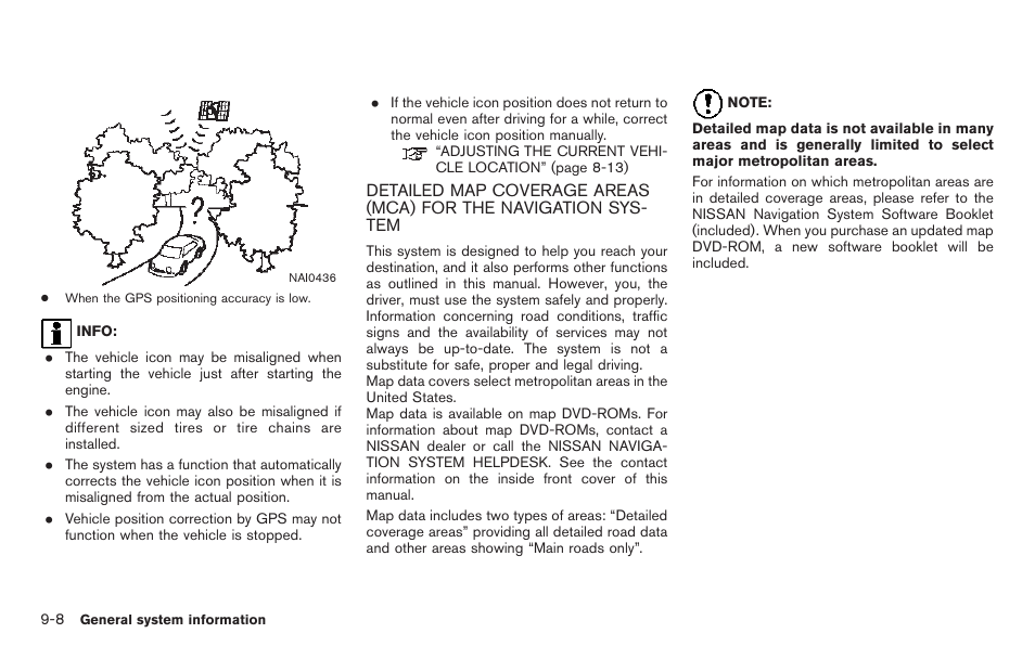 NISSAN 2011 Titan - Navigation System Owner's Manual User Manual | Page 216 / 251