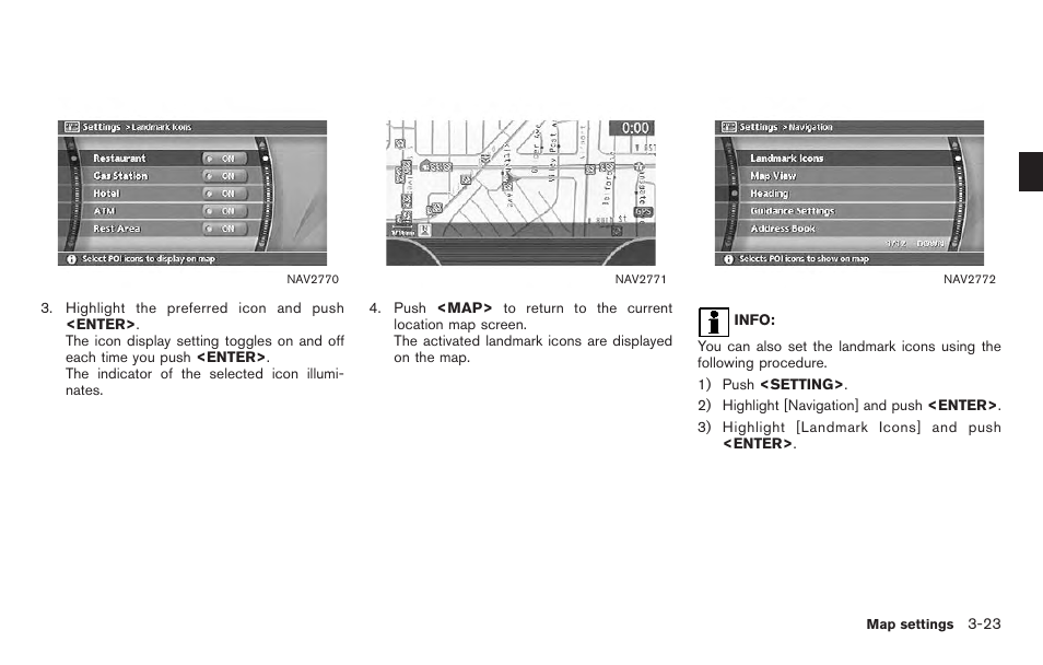 NISSAN 2011 Titan - Navigation System Owner's Manual User Manual | Page 65 / 251