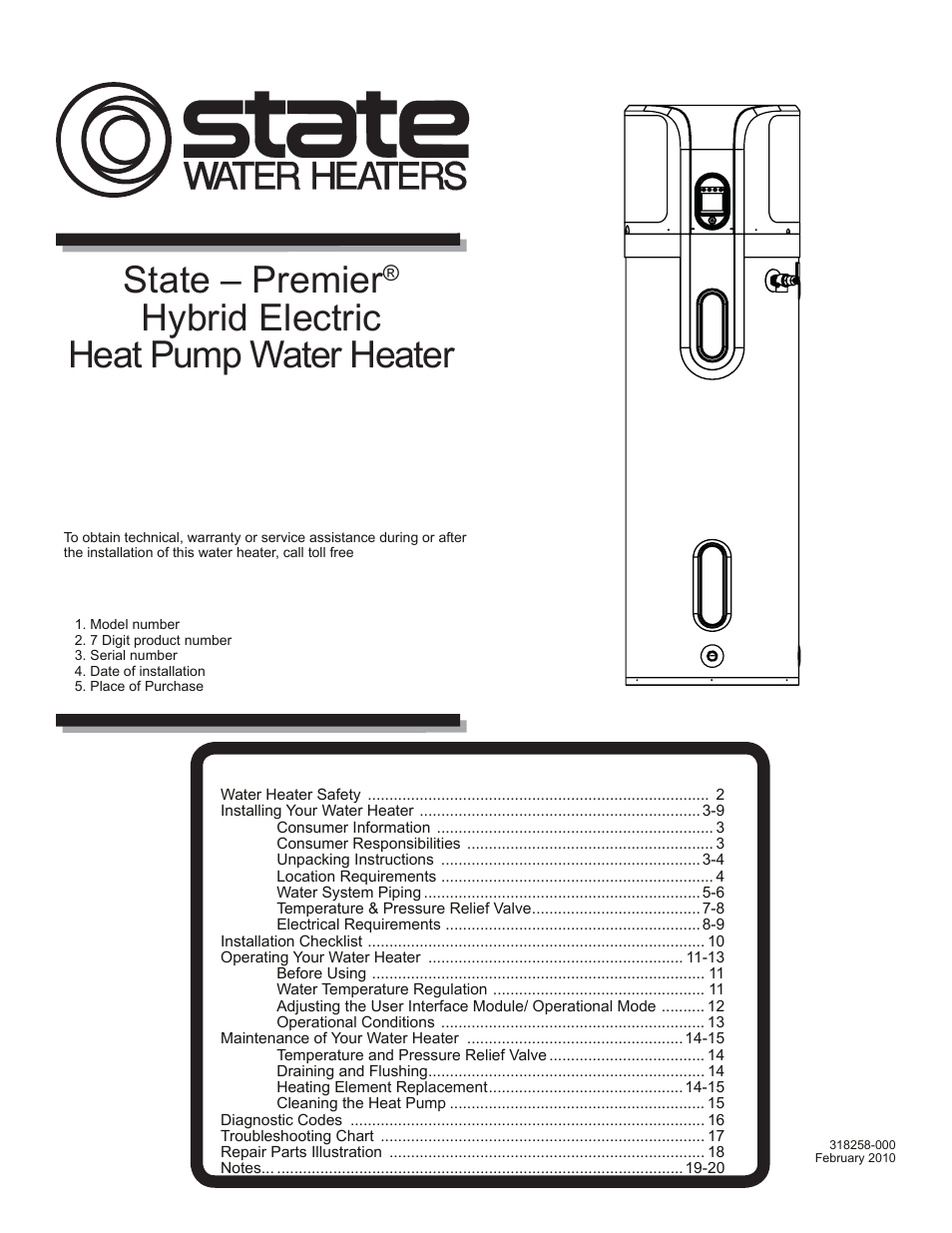Univex EPX-80DHPT User Manual | 20 pages