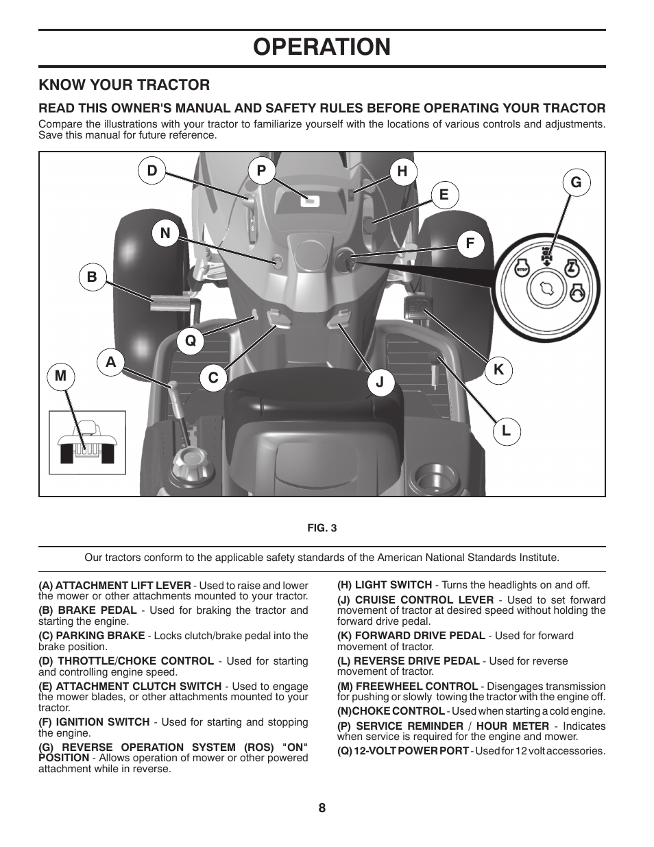Operation | Univex 96043004400 User Manual | Page 8 / 48