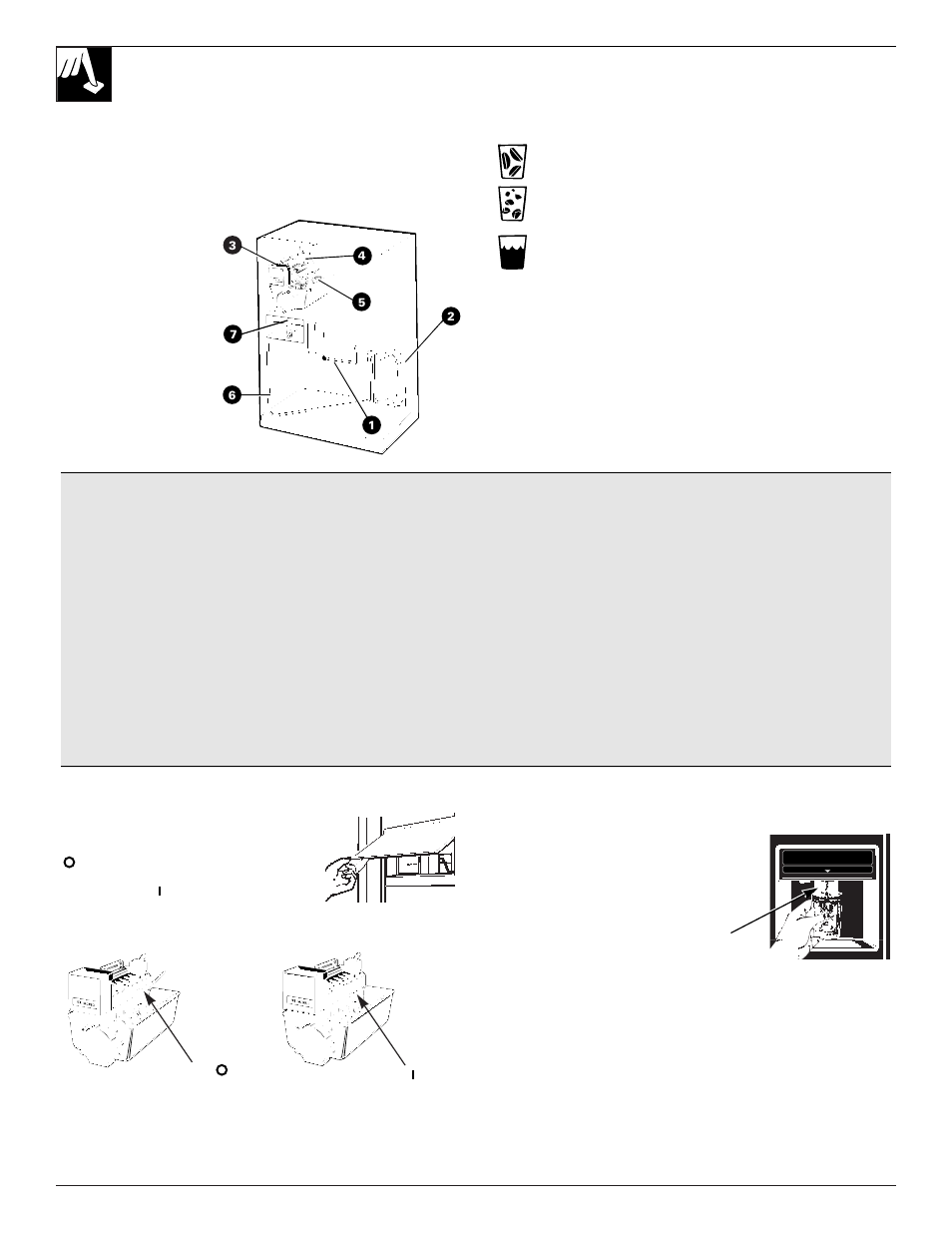 Automatic icemaker, Dispenser –6, Automatic icemaker & dispenser | How it works, Important facts about your ice & water dispenser, Before using your icemaker and dispenser | Univex Refrigerator - Freezer User Manual | Page 4 / 18