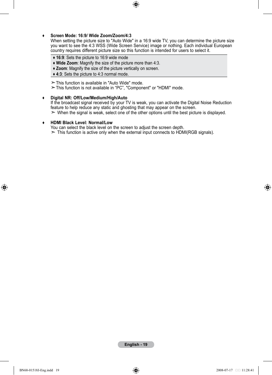 Univex LCD TV User Manual | Page 21 / 36
