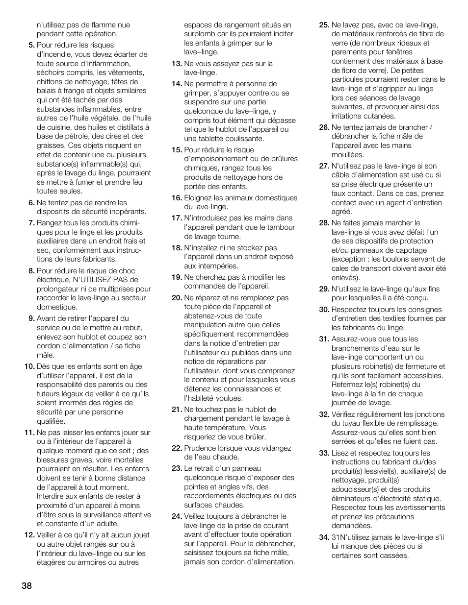 Univex Aquastop 800 series User Manual | Page 38 / 108