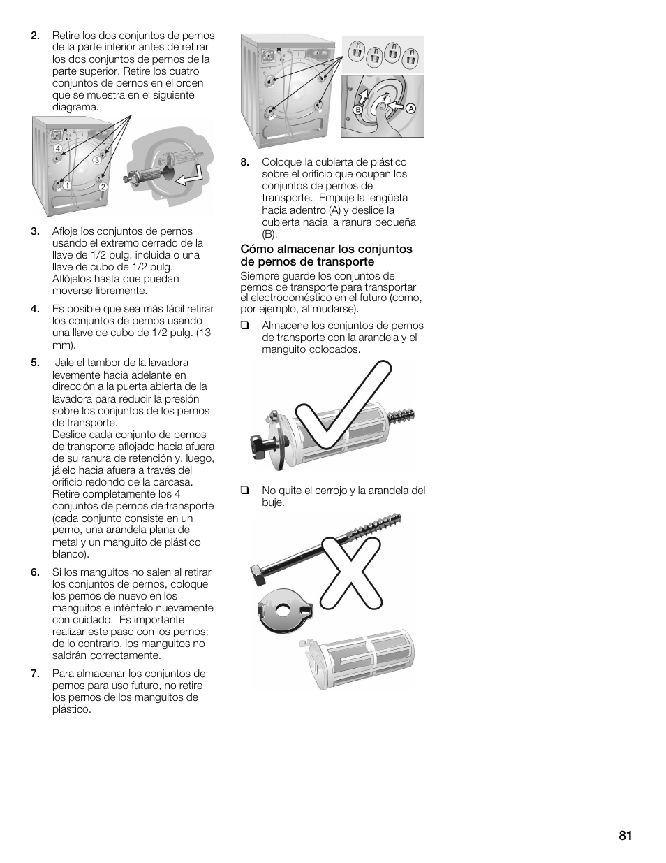 Univex Aquastop 800 series User Manual | Page 81 / 108