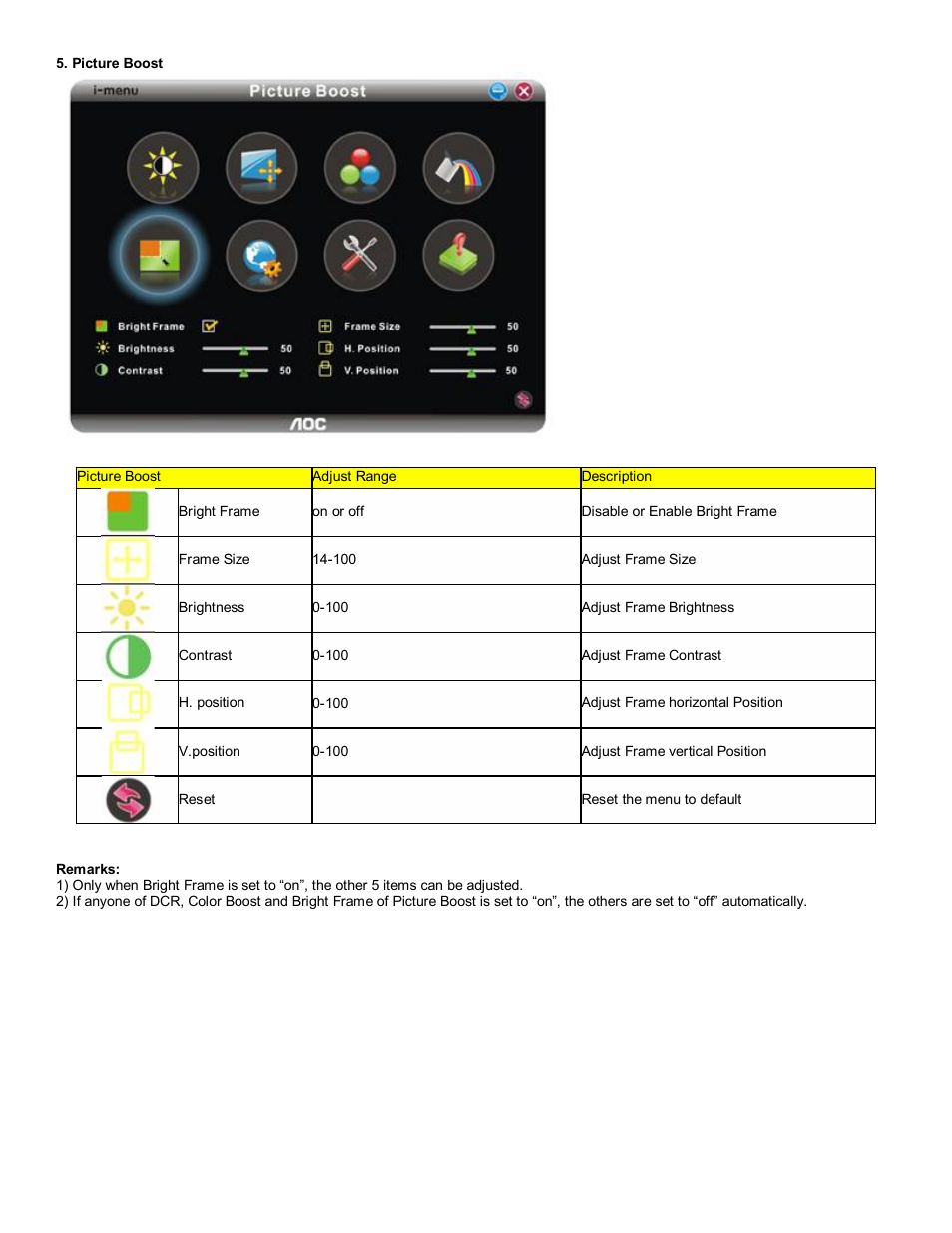 AOC 2217V User Manual | Page 19 / 24