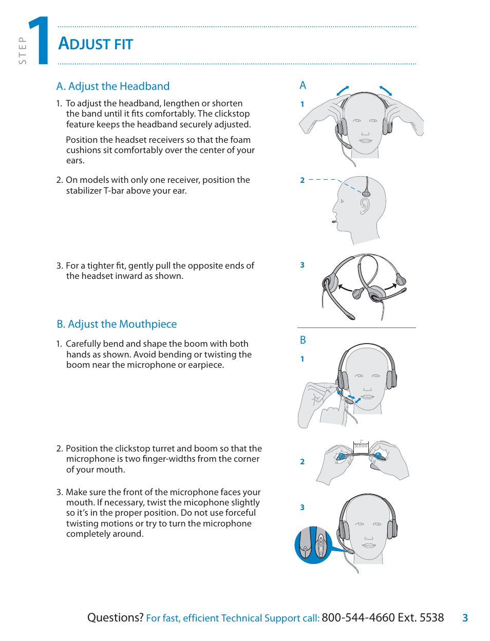 Djust | Univex SupraPlus Wireless Headset System User Manual | Page 3 / 16