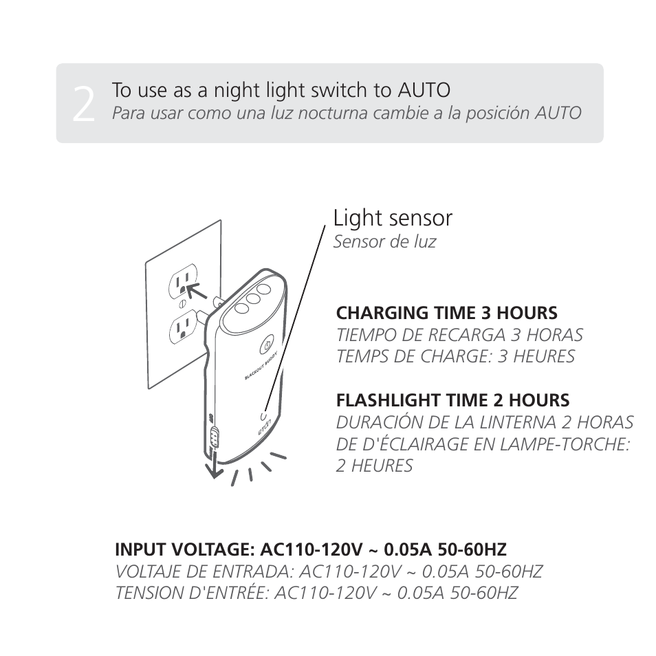 Univex Blackout Buddy ARCBB200WSNG User Manual | Page 2 / 12