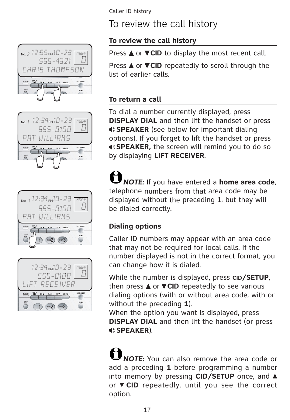 Univex 1856 User Manual | Page 20 / 50