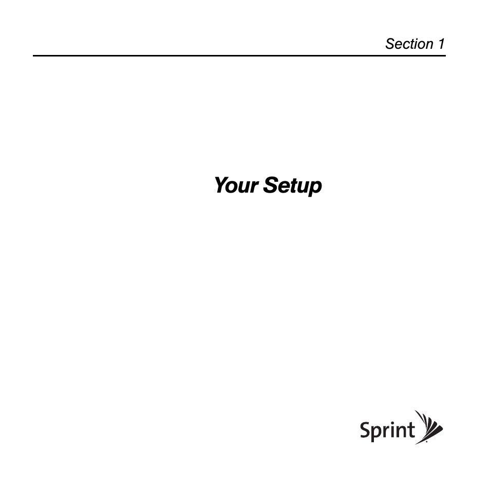 Your setup, Section 1: your setup | Univex Pre p100eww User Manual | Page 15 / 344