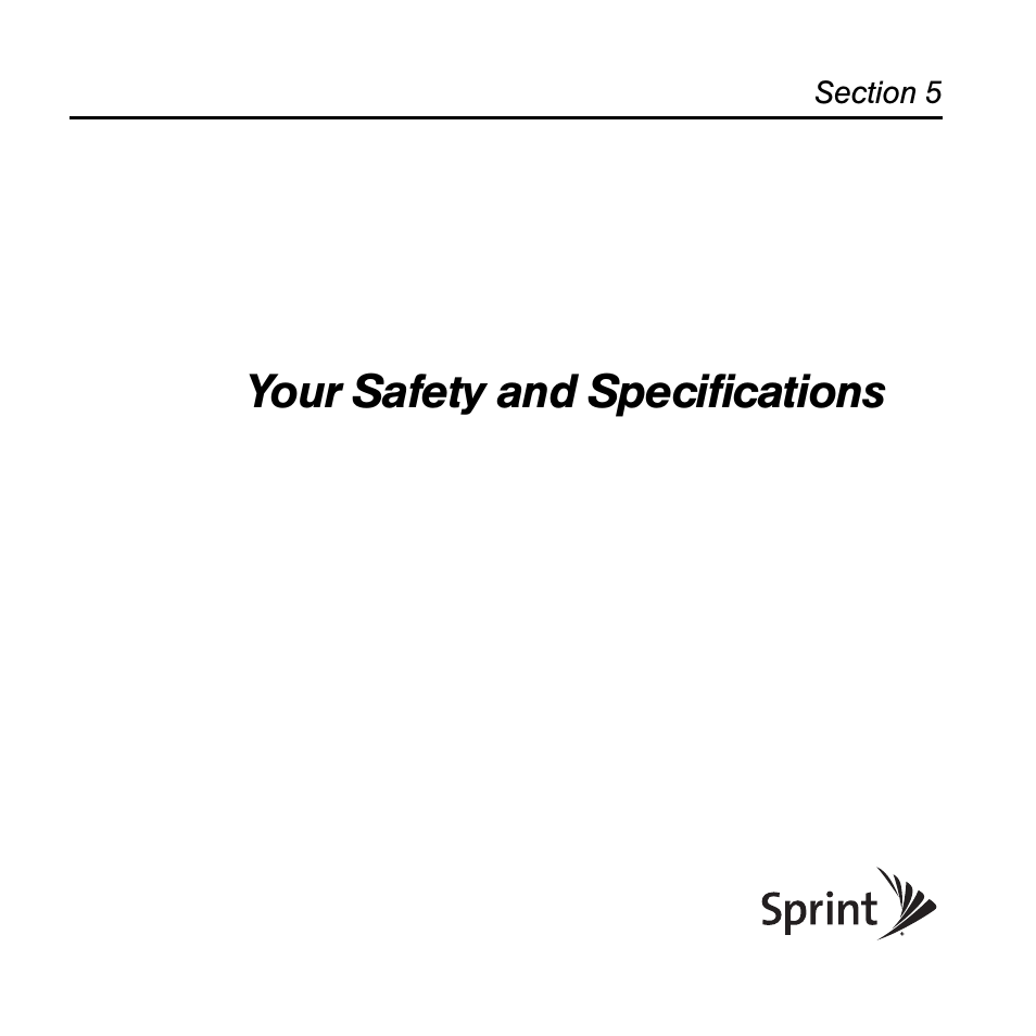 Your safety and specifications, Section 5: your safety and specifications | Univex Pre p100eww User Manual | Page 297 / 344