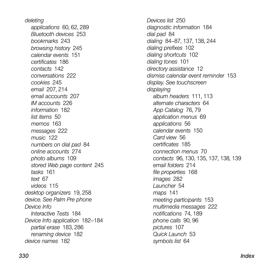 Univex Pre p100eww User Manual | Page 330 / 344