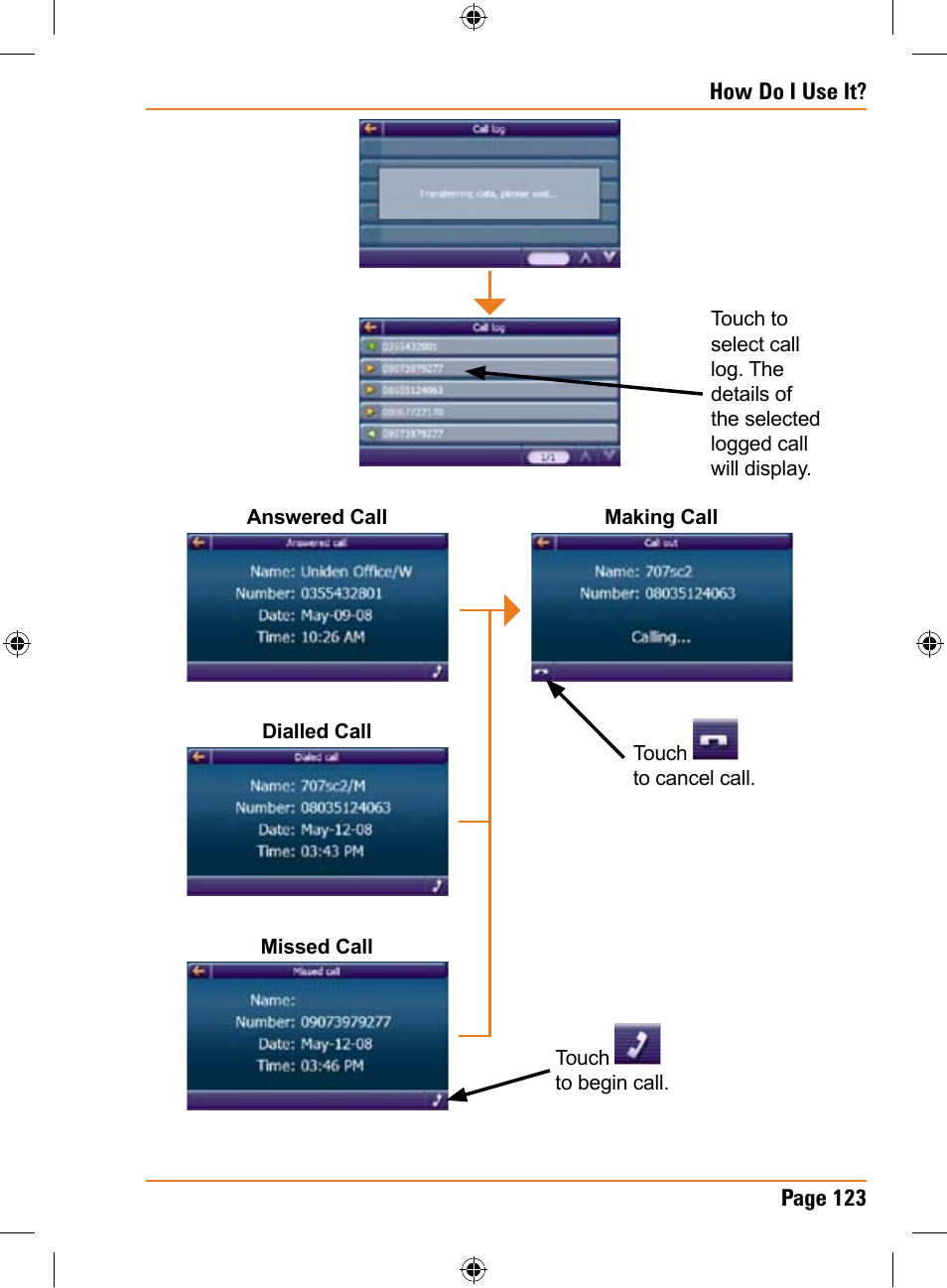 Univex TRAX353 User Manual | Page 123 / 132