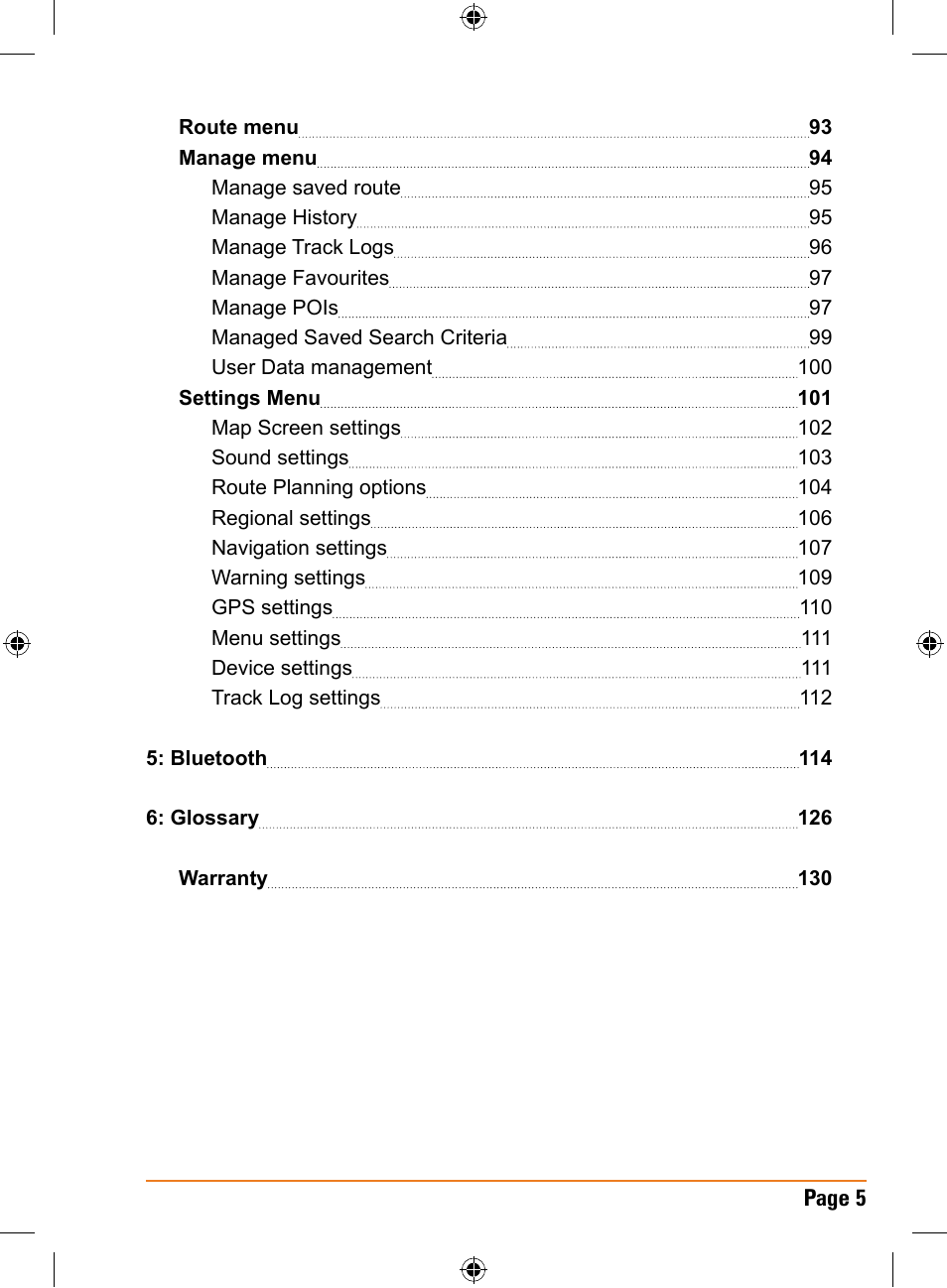 Univex TRAX353 User Manual | Page 5 / 132