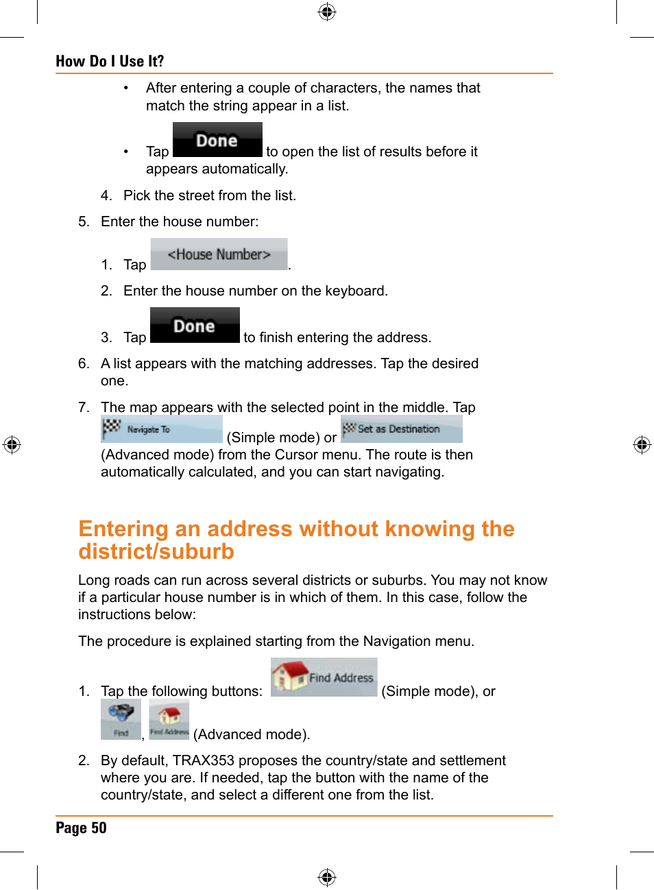 Univex TRAX353 User Manual | Page 50 / 132